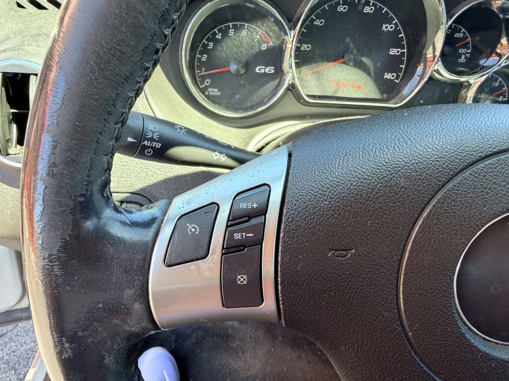 Used 2008 Pontiac G6 Sedan w/ G6 Preferred Package FWD image 13