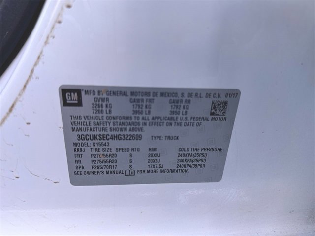 Used 2017 Chevrolet Silverado 1500 LTZ w/ Sport Package image 32