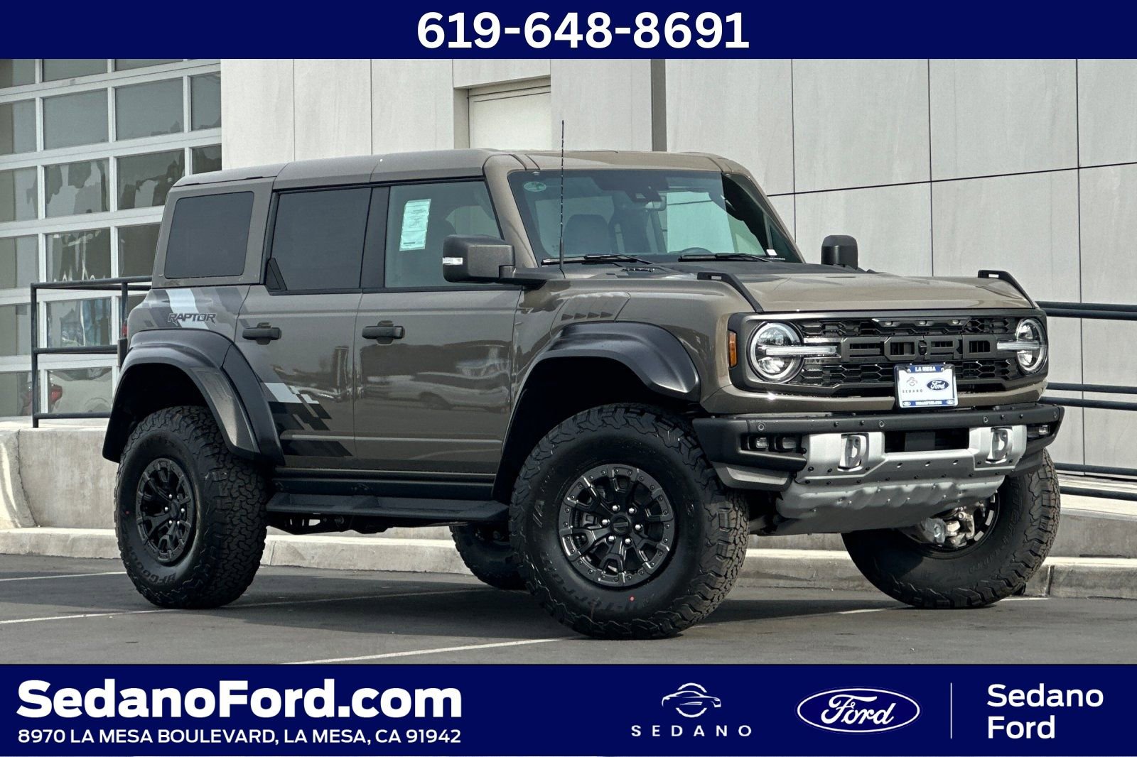 New 2026 Ford Bronco Raptor