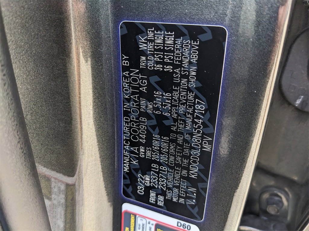 Certified 2022 Kia Niro EX image 39