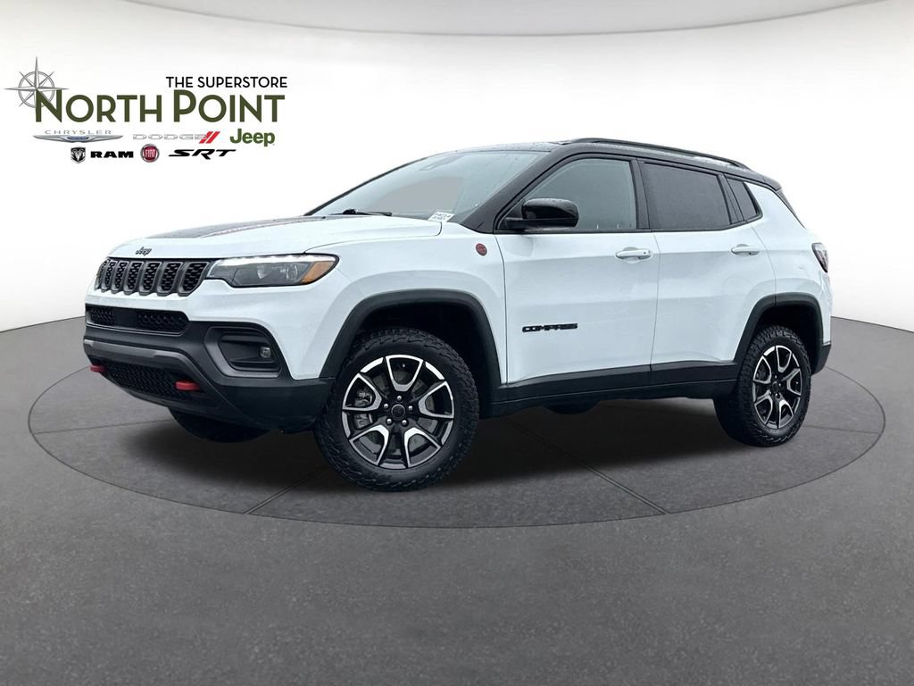 Certified 2025 Jeep Compass Trailhawk w/ Trailhawk Elite Group AWD/4WD image 1
