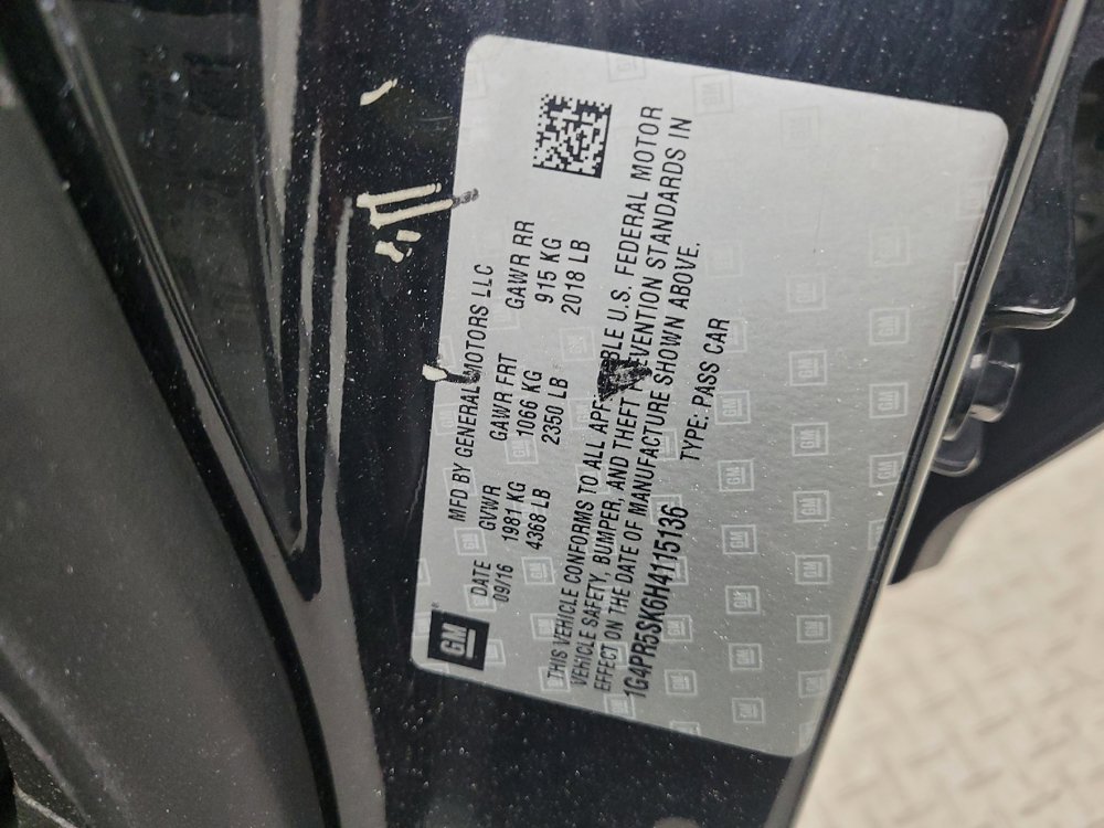 Used 2017 Buick Verano Sport Touring FWD image 33