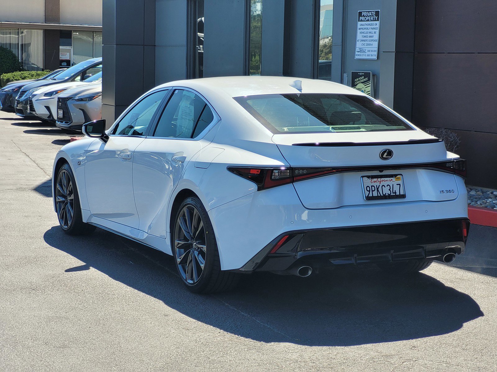 Certified 2024 Lexus IS 350 F Sport w/ Accessory Package image 7
