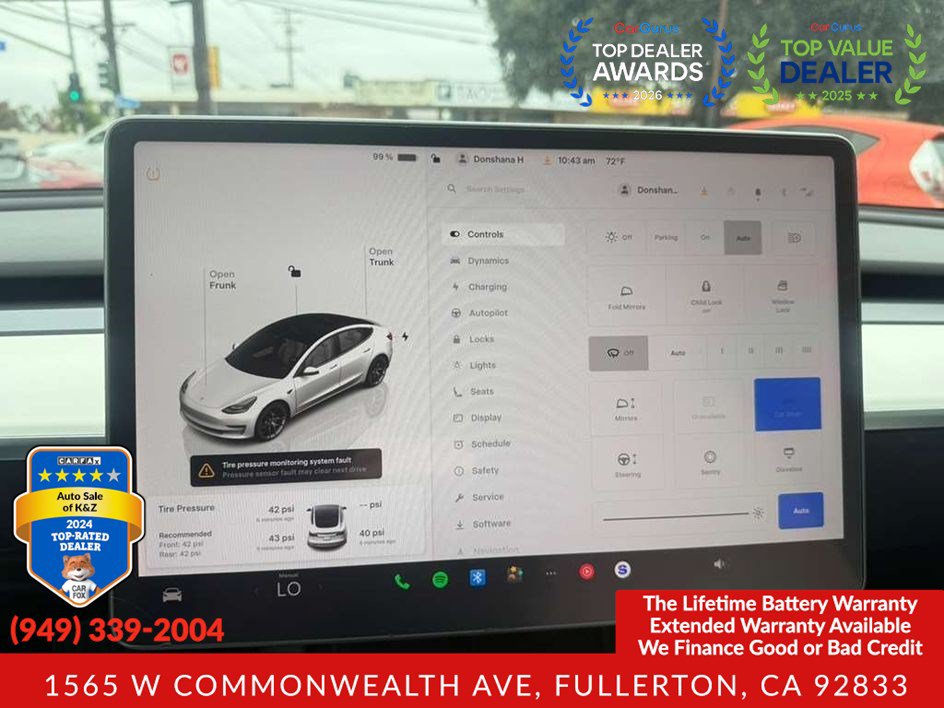 Used 2022 Tesla Model 3 Long Range AWD/4WD image 29
