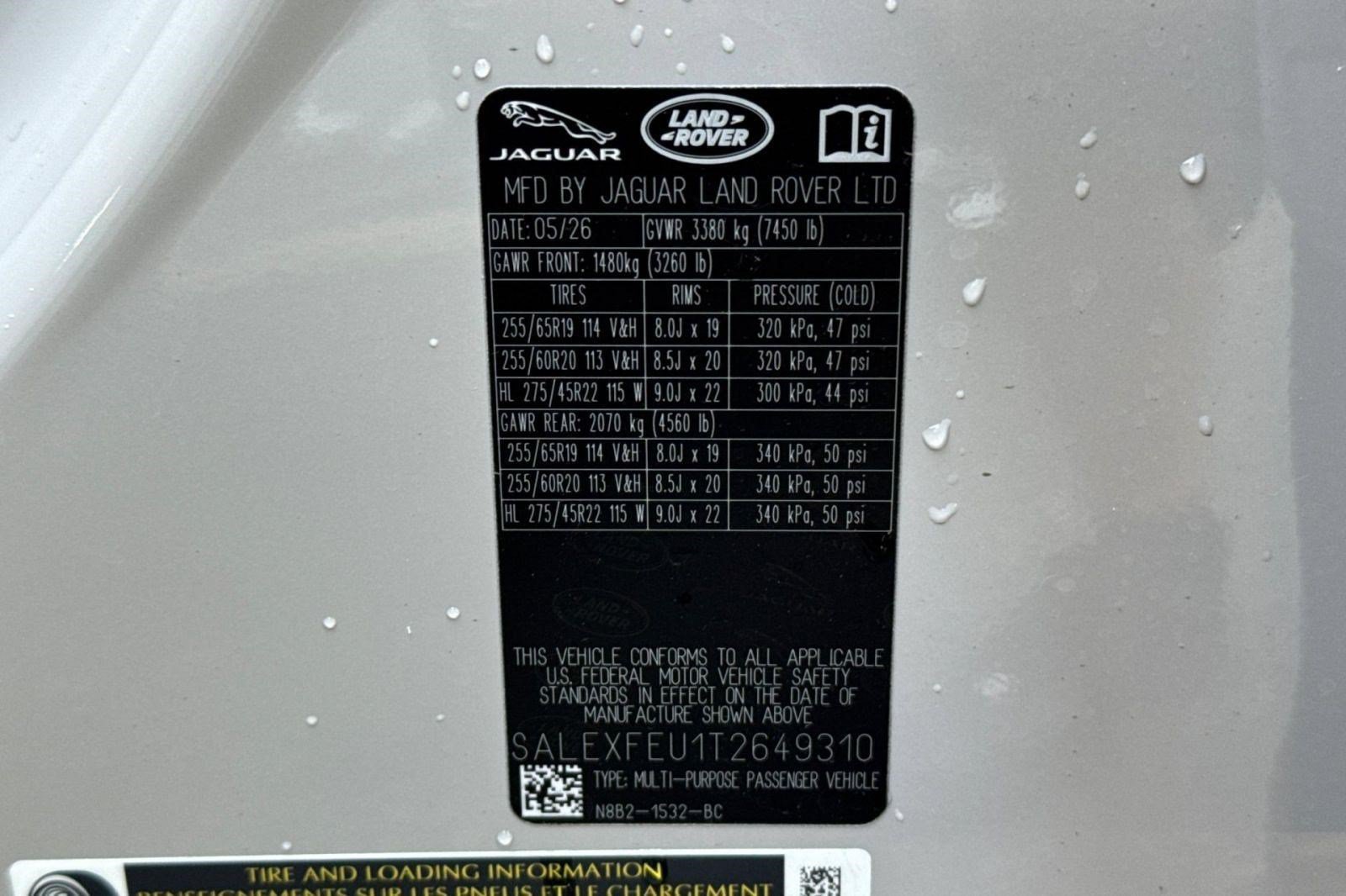 New 2026 Land Rover Defender 130 X AWD/4WD image 26