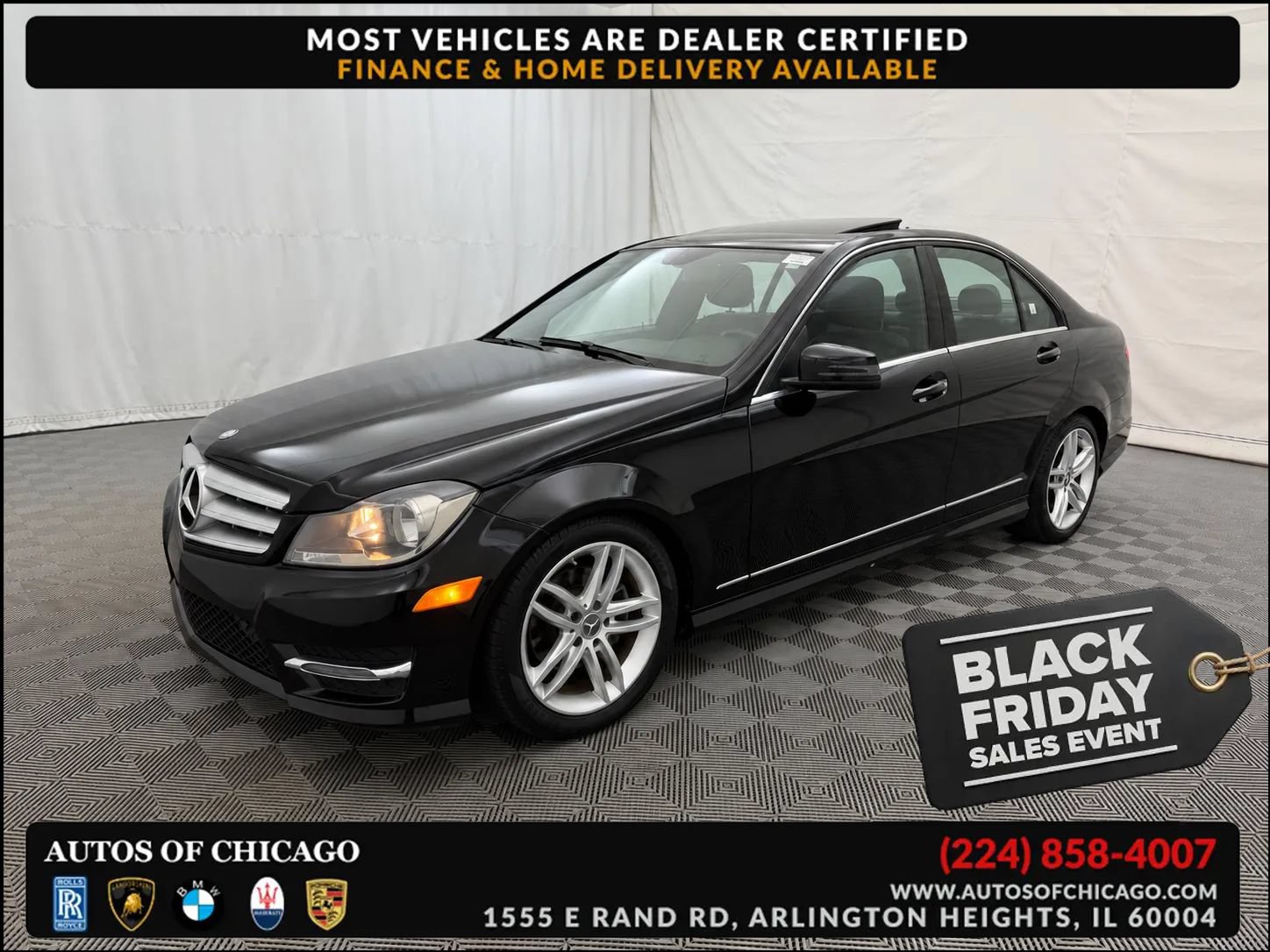 Used 2013 Mercedes-Benz C 250 Sedan image 1