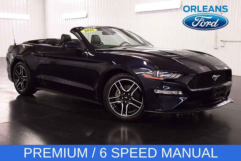 Used 2021 Ford Mustang Premium w/ Equipment Group 201A RWD image 1