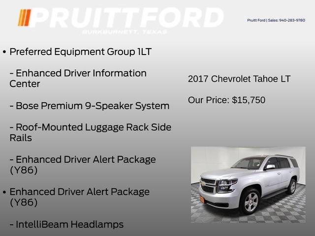 Used 2017 Chevrolet Tahoe LT RWD image 25