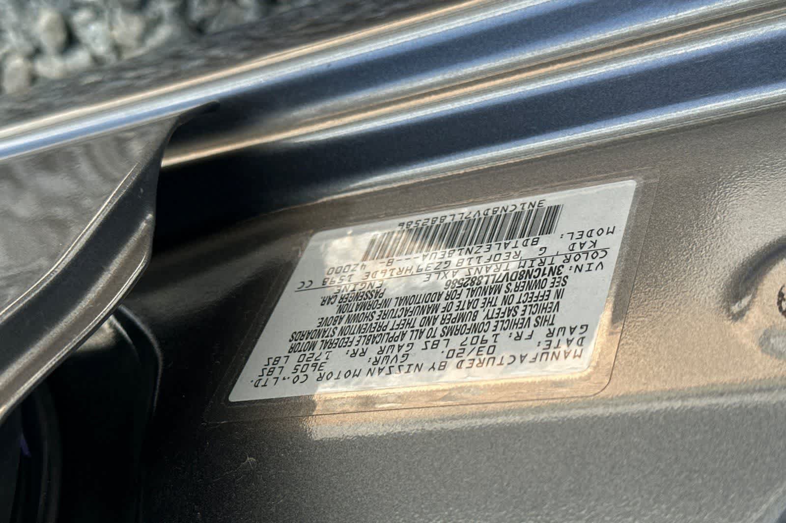 Used 2020 Nissan Versa S FWD image 35