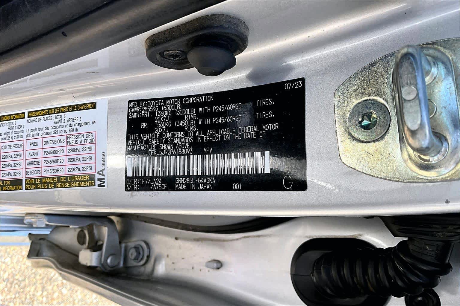 Certified 2023 Toyota 4Runner Limited AWD/4WD image 36