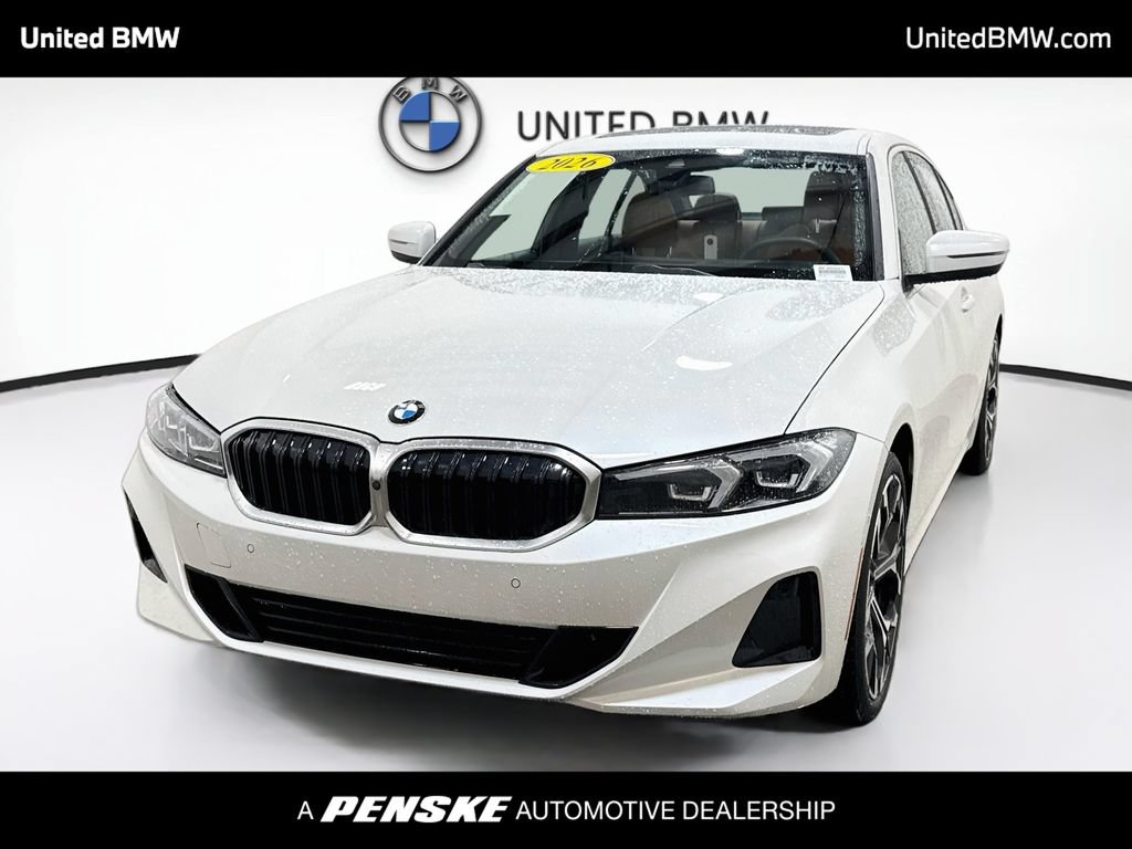 Certified 2026 BMW 330i Sedan RWD image 1