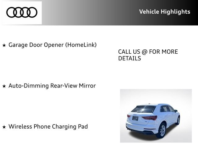 Certified 2025 Audi Q3 2.0T Premium w/ Convenience Package image 31