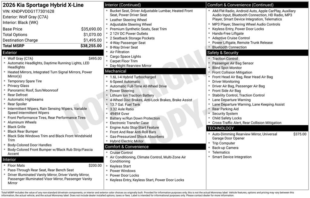 New 2026 Kia Sportage X-Line image 4