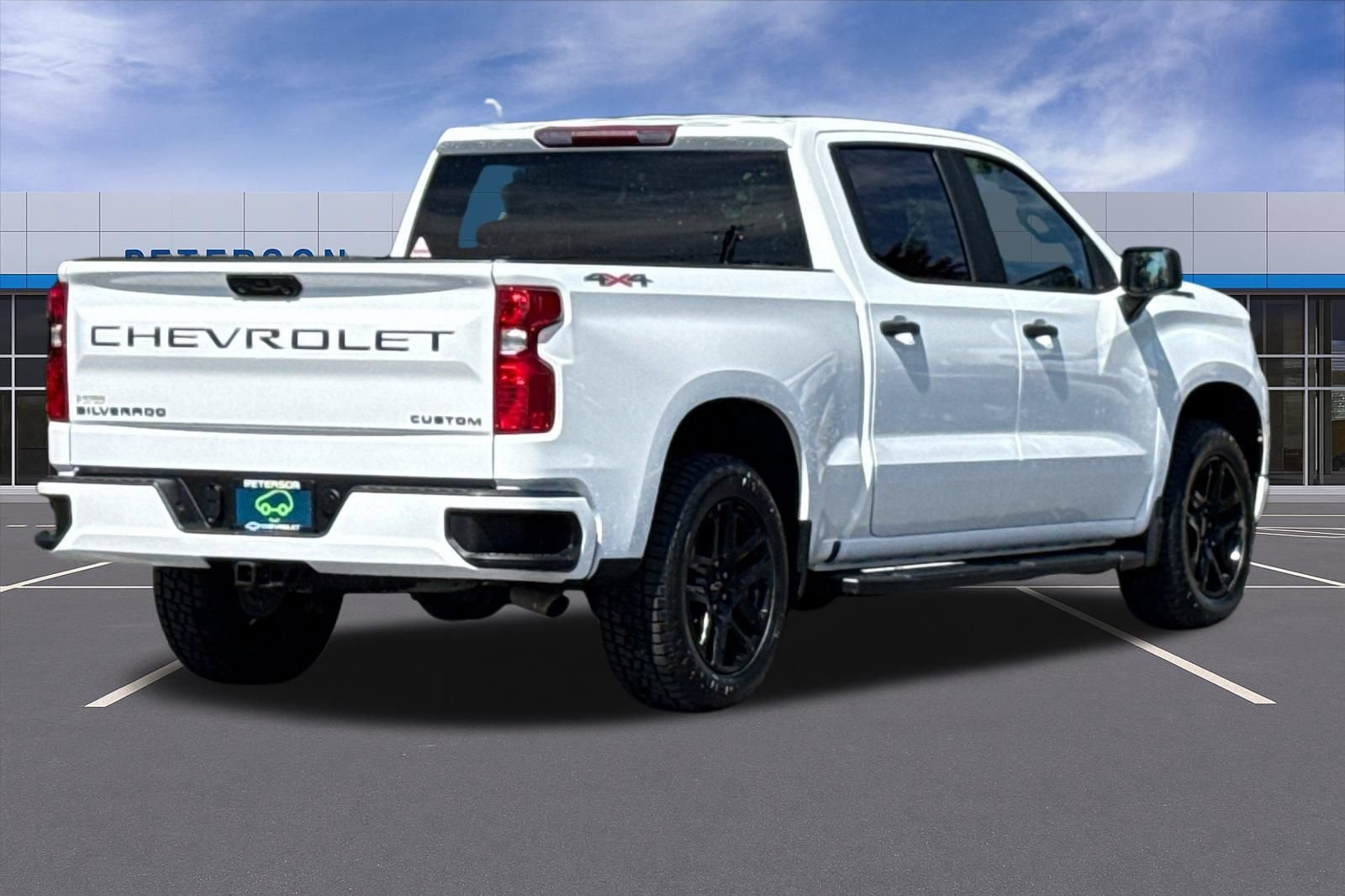 Certified 2023 Chevrolet Silverado 1500 Custom w/ LPO, Dark Essentials Package AWD/4WD image 4