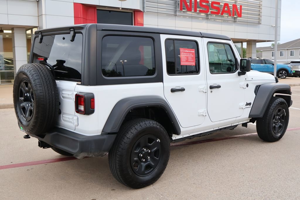 Used 2024 Jeep Wrangler Unlimited Sport AWD/4WD image 6