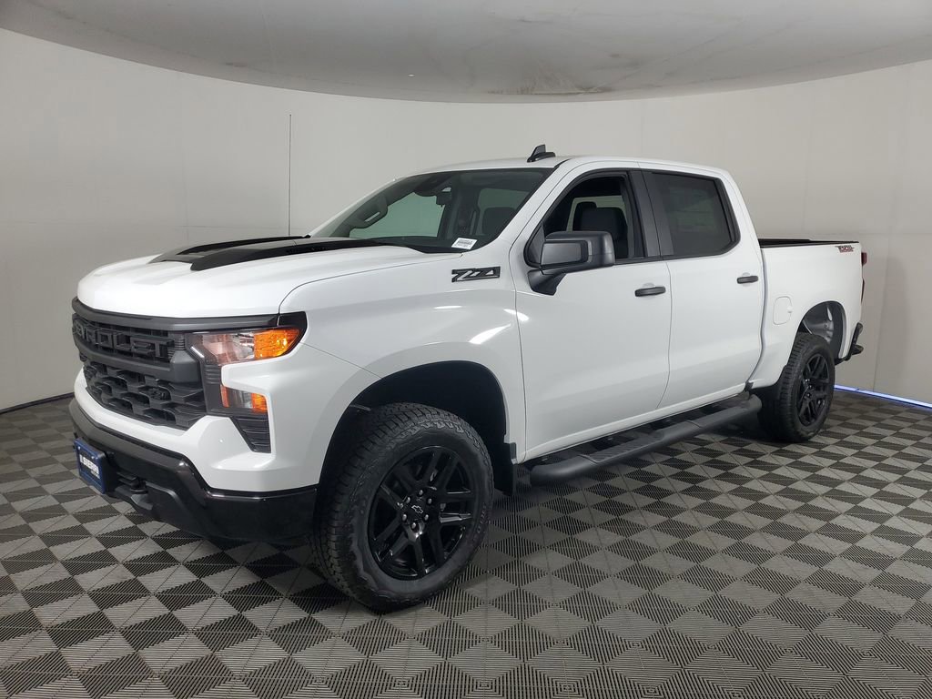 New 2026 Chevrolet Silverado 1500 Custom Trail Boss w/ Turbomax Blackout Package AWD/4WD image 8