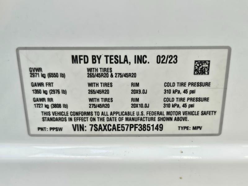 Used 2023 Tesla Model X AWD/4WD image 36