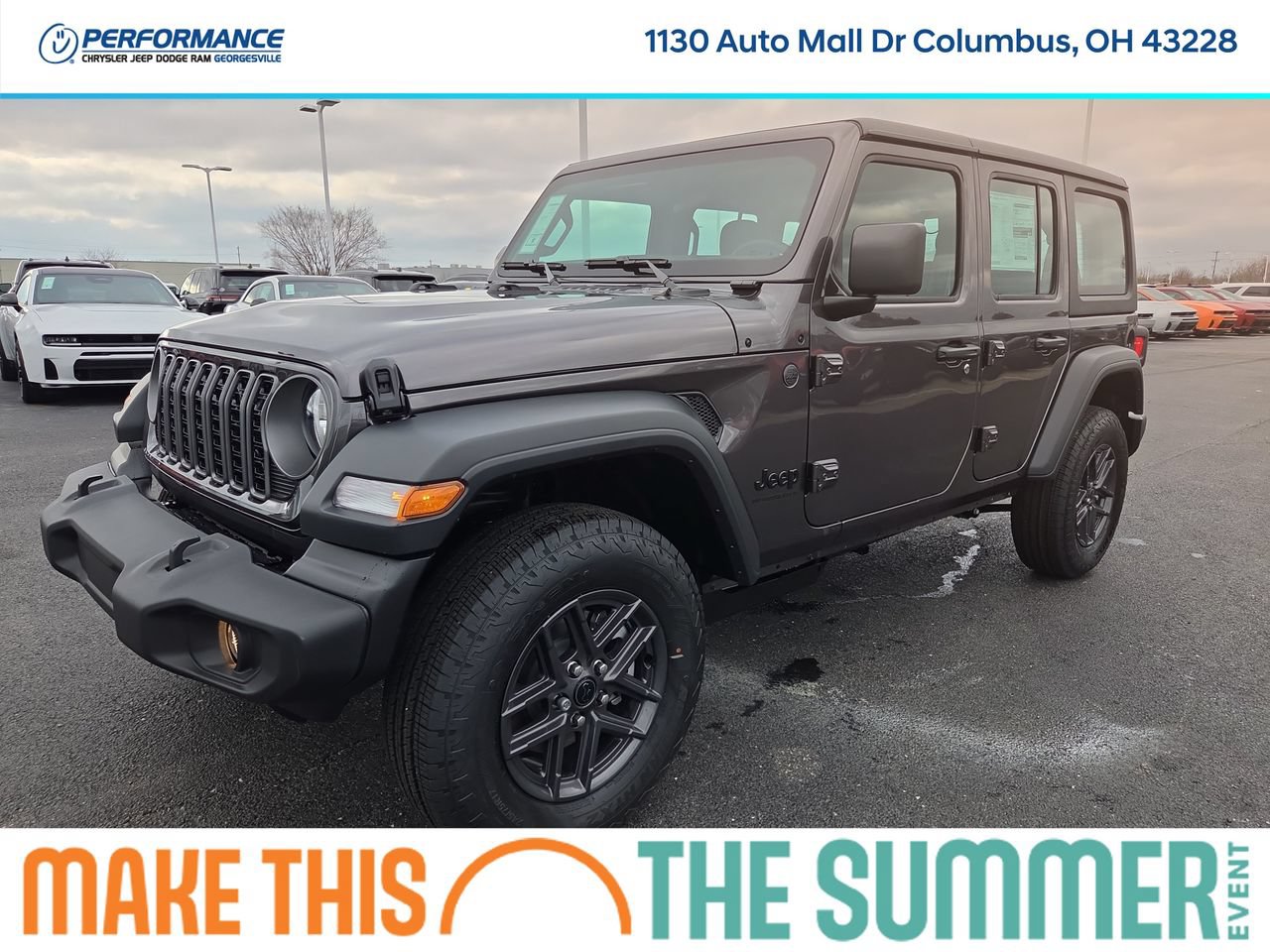 New 2026 Jeep Wrangler Unlimited Sport AWD/4WD image 3