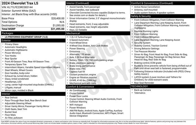 Used 2024 Chevrolet Trax LS image 11