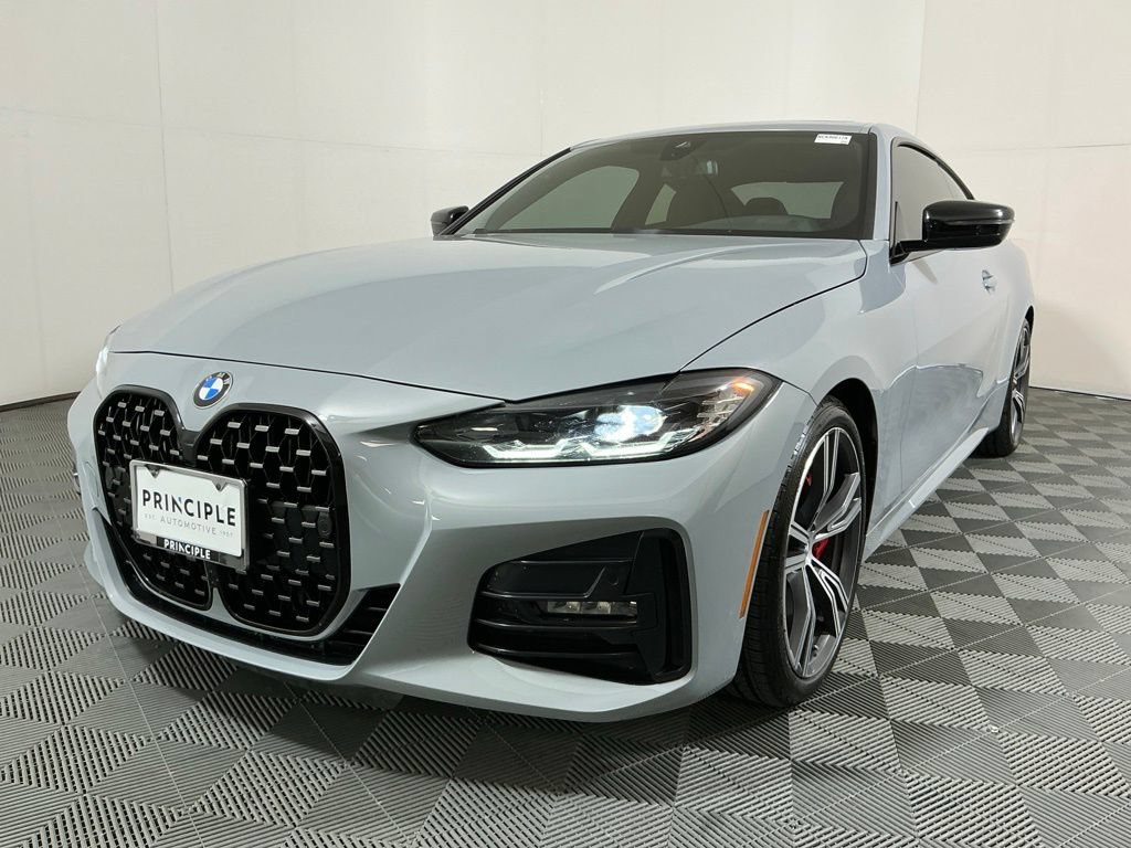 Certified 2022 BMW 430i Coupe w/ M Sport Package RWD image 2