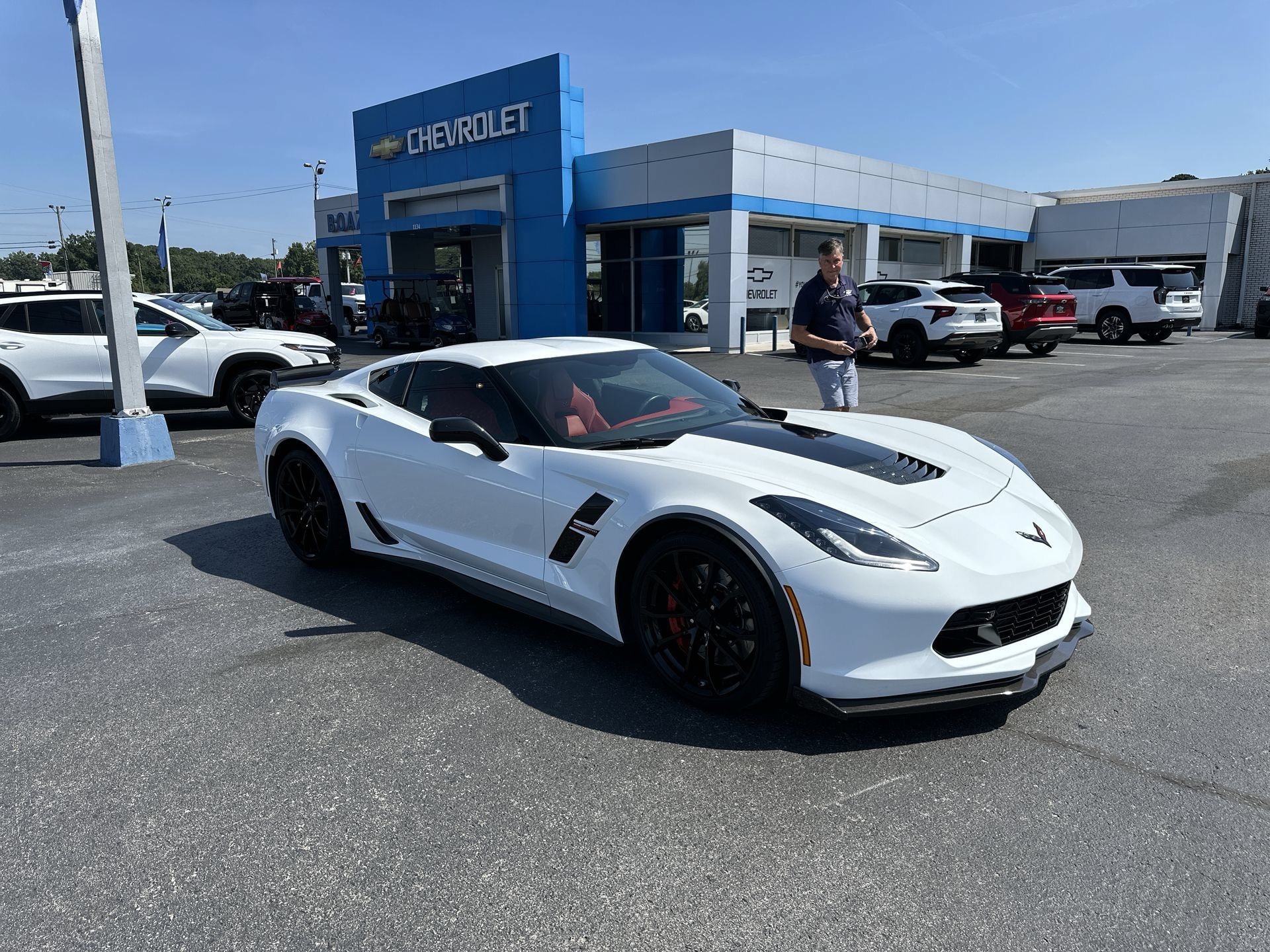Used 2019 Chevrolet Corvette Grand Sport RWD image 1