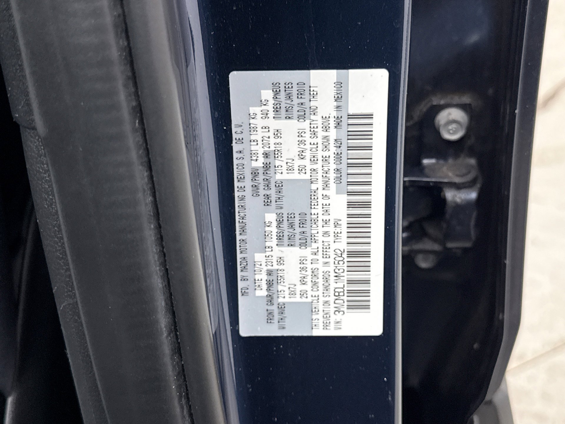 Used 2021 MAZDA CX-30 AWD 2.5 S w/ Premium Package image 26