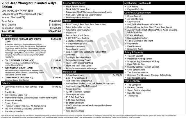 Used 2022 Jeep Wrangler Unlimited Sport image 27