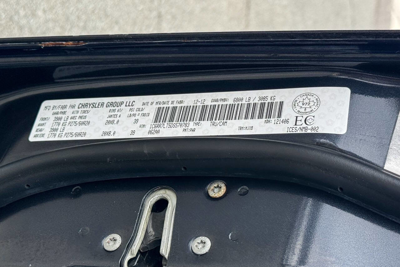 Used 2013 RAM 1500 Big Horn image 22