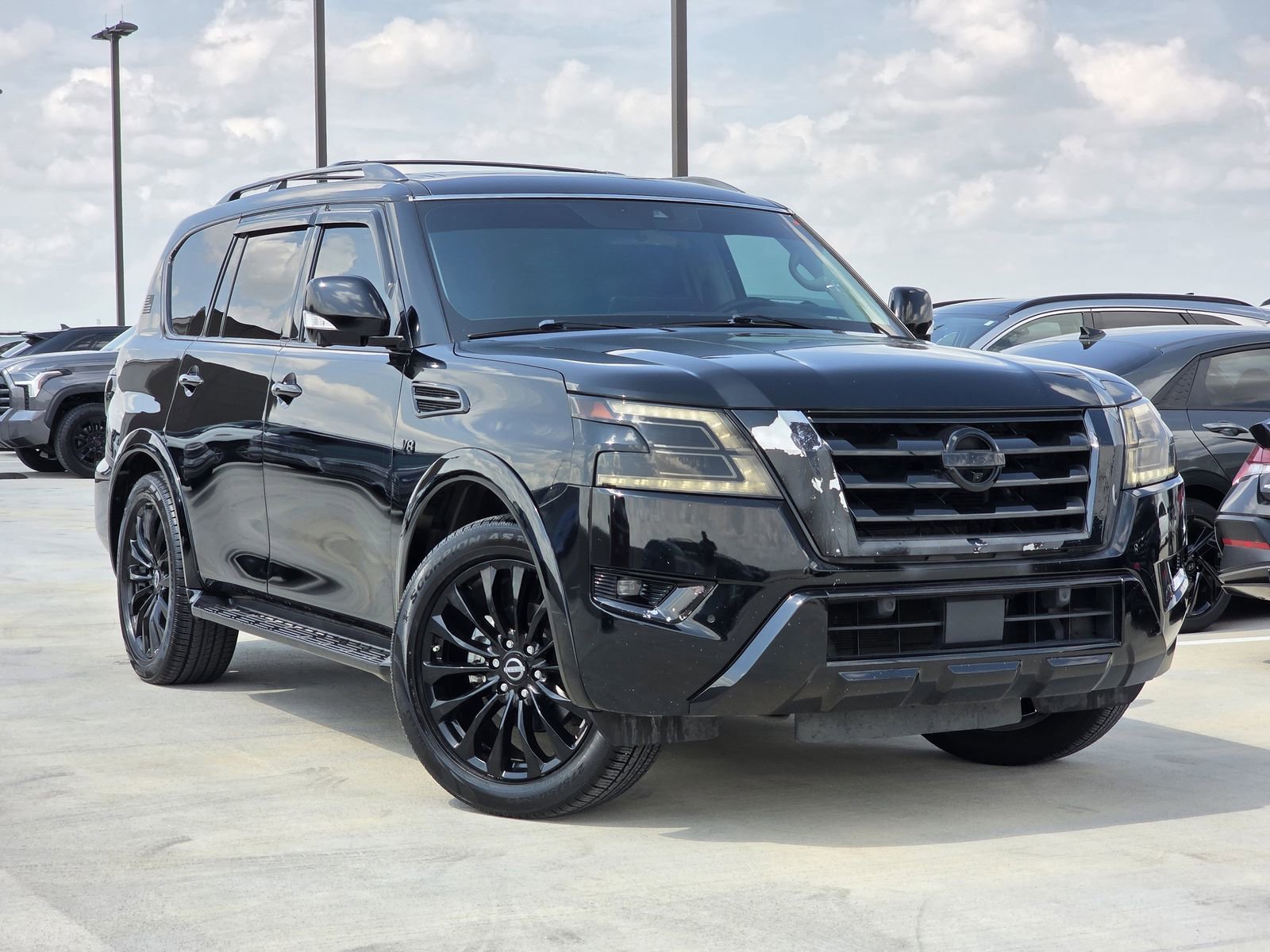 Used 2021 Nissan Armada Platinum w/ Captain's Chairs Package video 1