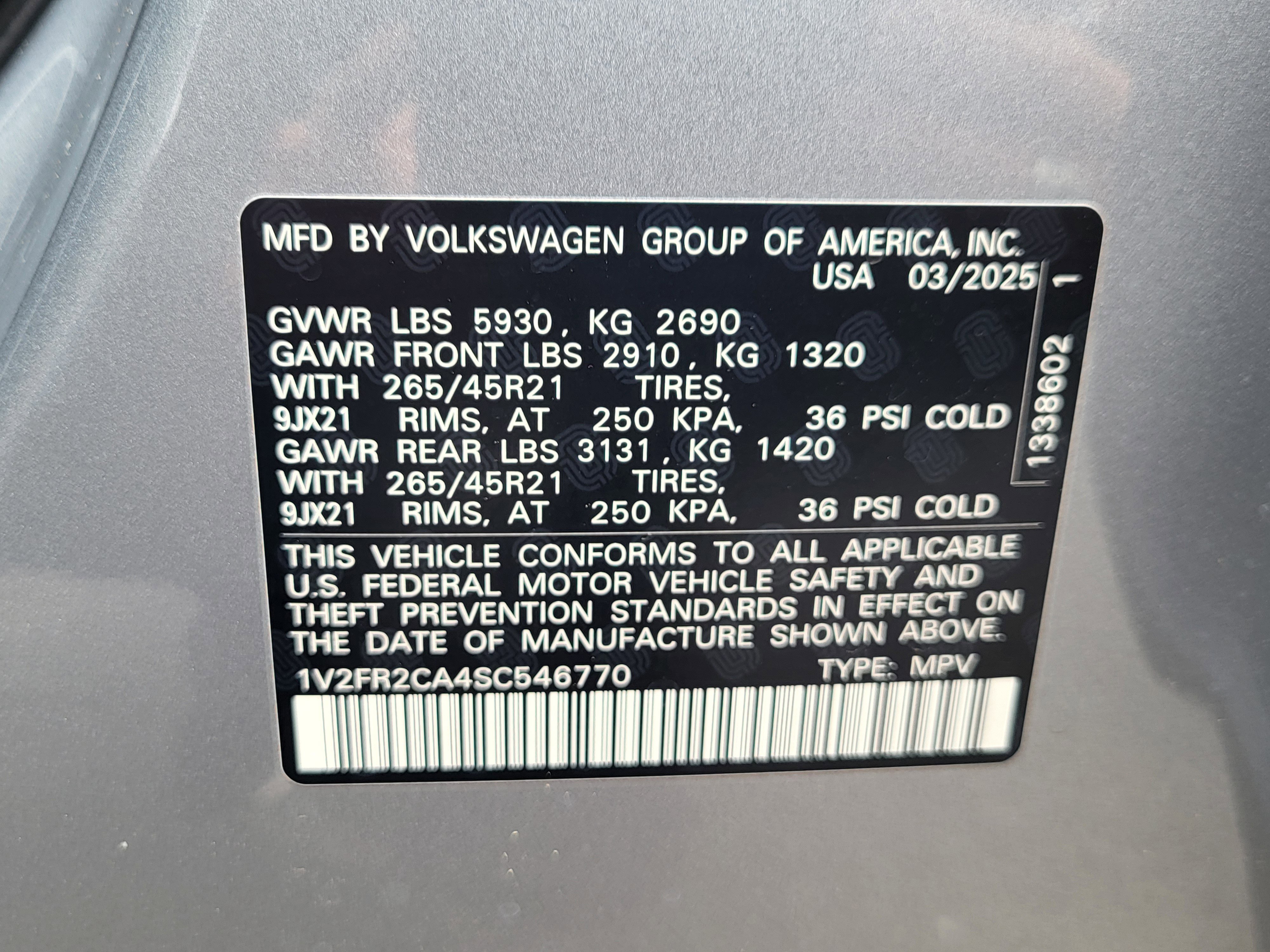 New 2025 Volkswagen Atlas SEL Premium R-Line image 27