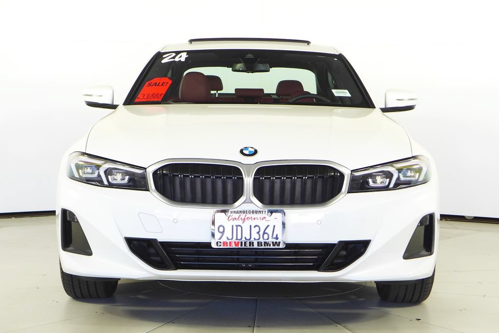 Used 2024 BMW 330i Sedan w/ Convenience Package RWD image 3
