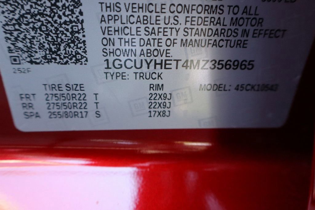 Used 2021 Chevrolet Silverado 1500 High Country w/ Technology Package image 30