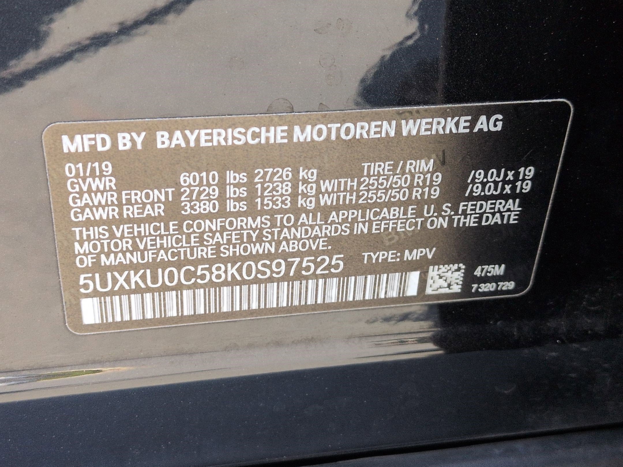 Used 2019 BMW X6 sDrive35i RWD image 32