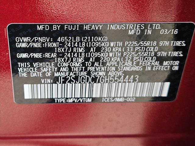 Used 2016 Subaru Forester 2.0XT Premium w/ Protection Package #1 AWD/4WD image 28