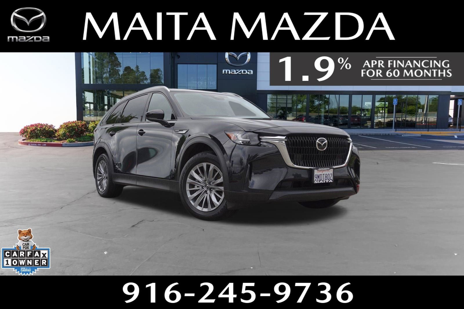 Certified 2024 MAZDA CX-90 Plug-In Hybrid w/ Preferred AWD/4WD image 1