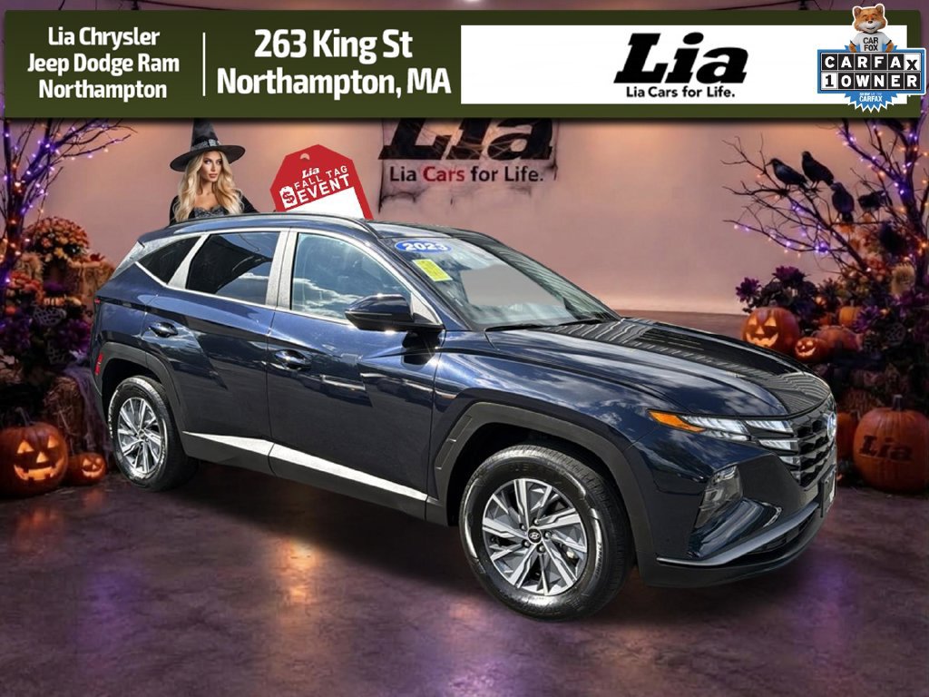Used 2023 Hyundai Tucson Blue AWD/4WD image 1