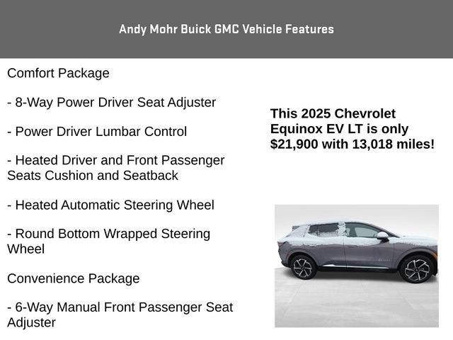 Used 2025 Chevrolet Equinox EV LT w/ Convenience Package image 8