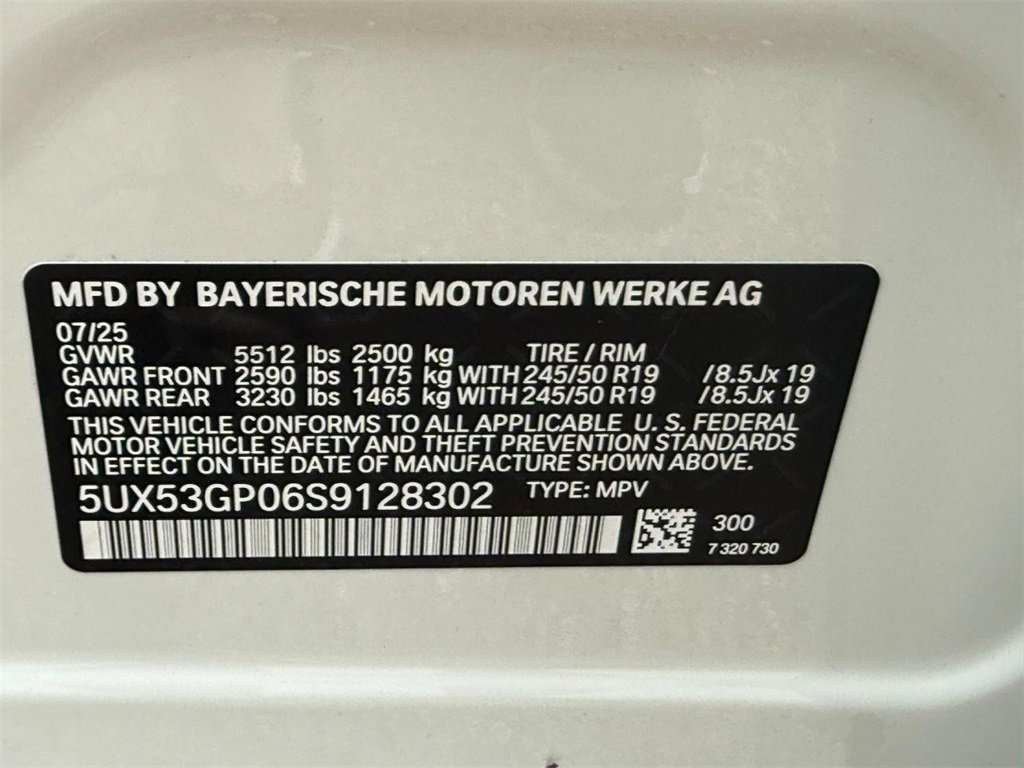 New 2025 BMW X3 xDrive30i w/ Convenience Package image 19