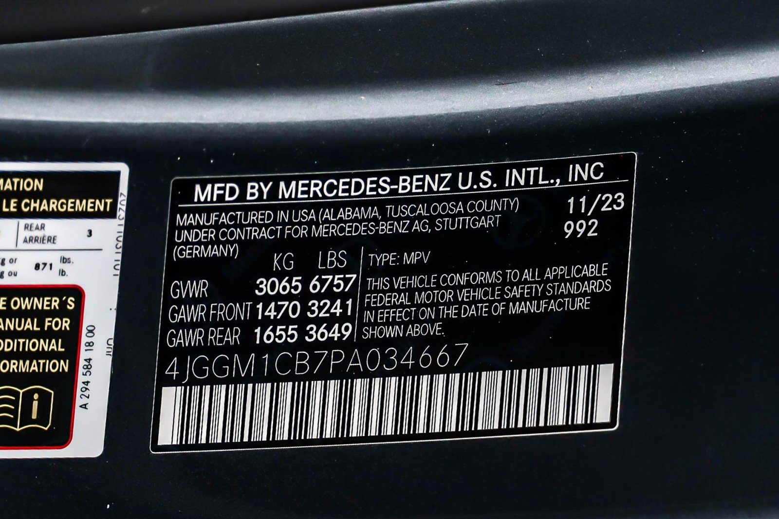 Certified 2023 Mercedes-Benz EQE 350+ 4MATIC SUV image 24