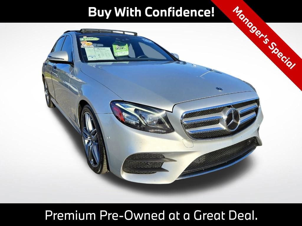 Used 2020 Mercedes-Benz E 450 4MATIC Sedan w/ Driver Assistance Package image 1
