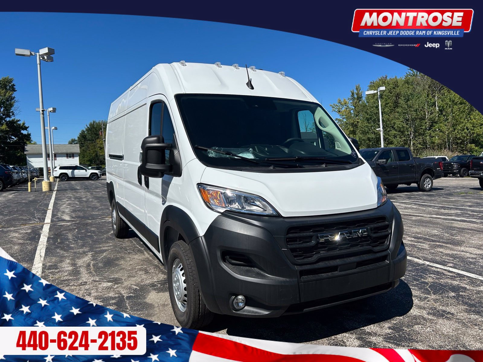 New 2026 RAM ProMaster 2500 w/ Convenience Group FWD image 8