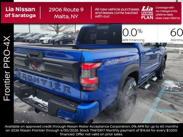 New 2026 Nissan Frontier PRO-4X w/ Pro Premium Package image 3