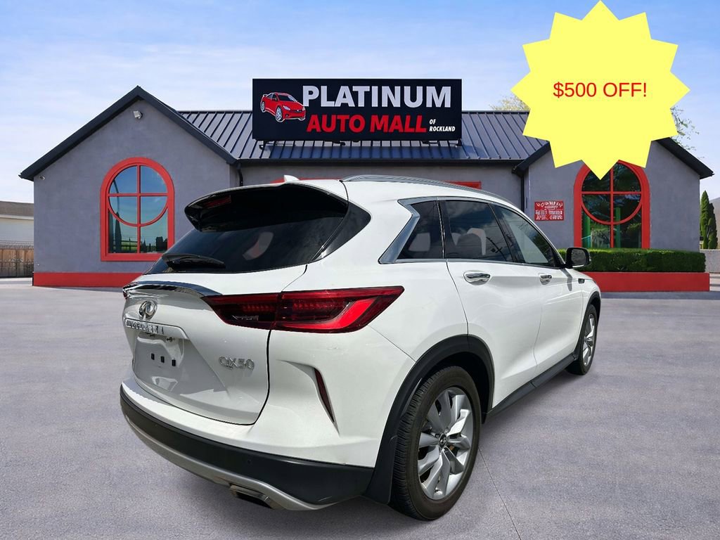 Used 2021 INFINITI QX50 Luxe FWD image 3