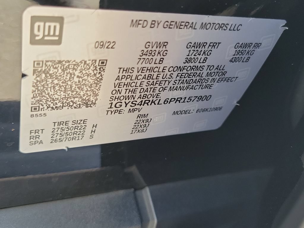 Certified 2023 Cadillac Escalade ESV Sport Platinum w/ LPO, ONYX Package AWD/4WD image 34