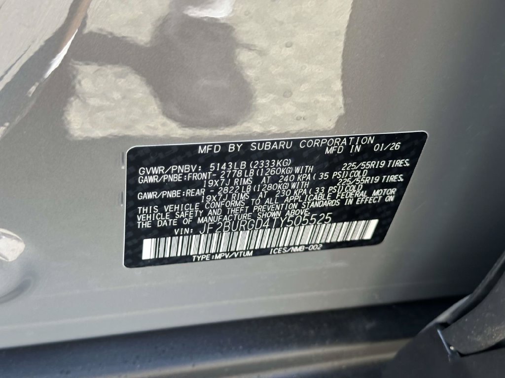 New 2026 Subaru Outback Limited XT w/ Premium/Limited Plus Package AWD/4WD image 13