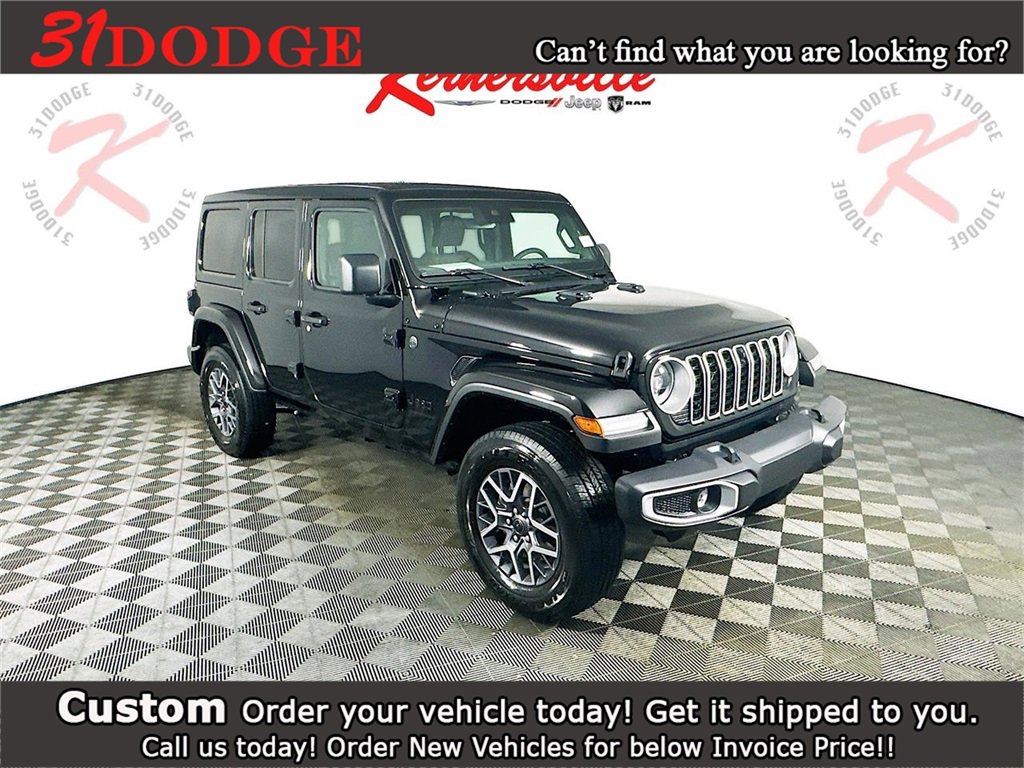 New 2025 Jeep Wrangler Sahara w/ Technology Group