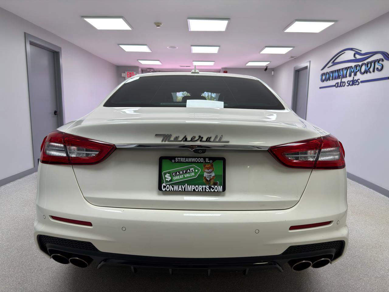 Used 2018 Maserati Quattroporte S GranSport Q4 AWD/4WD image 7