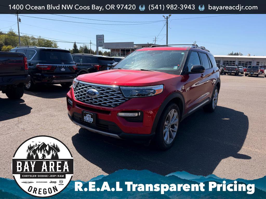 Used 2021 Ford Explorer Platinum w/ Equipment Group 601A AWD/4WD image 1