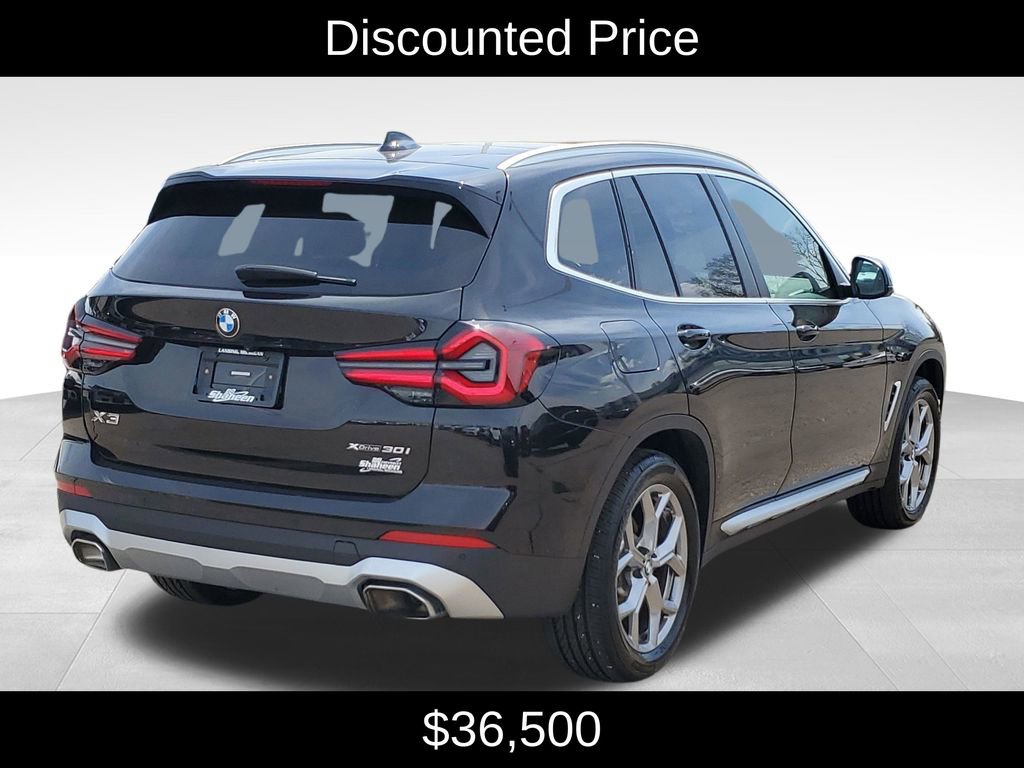 Used 2023 BMW X3 xDrive30i w/ Premium Package AWD/4WD image 3