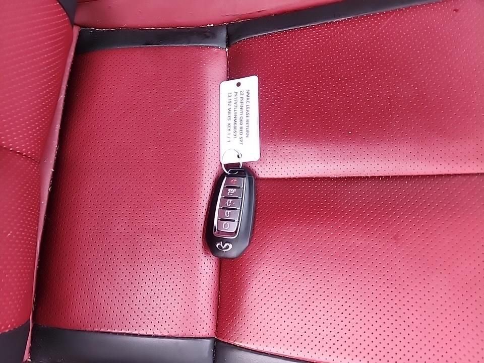 Used 2022 INFINITI Q60 Red Sport 400 w/ Proactive Package image 3